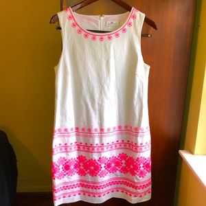 Vineyard Vines Linen blend dress  Size 6